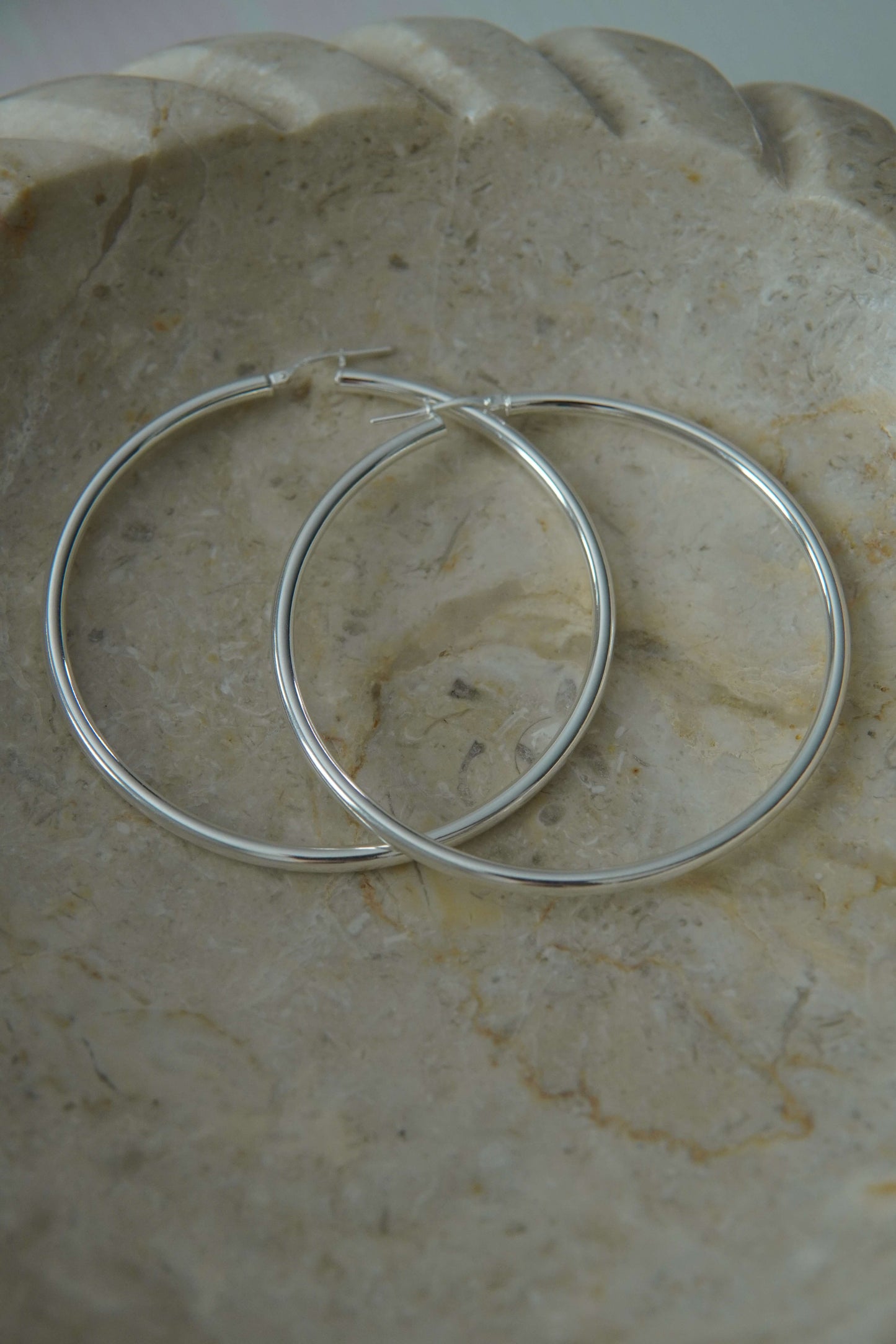 Big Hoop Earring Sterling Silver