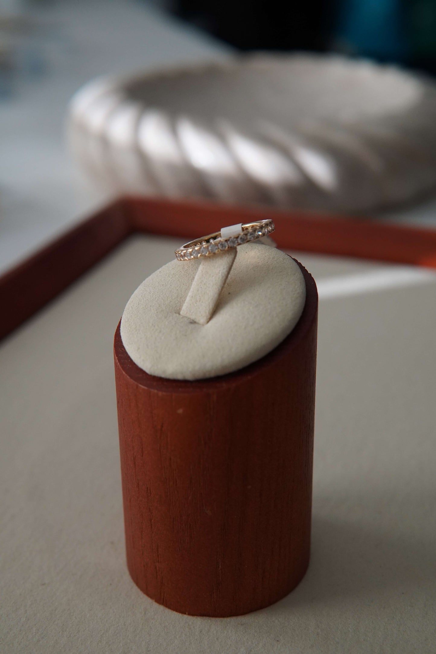 Sterling Silver Ring with Stones