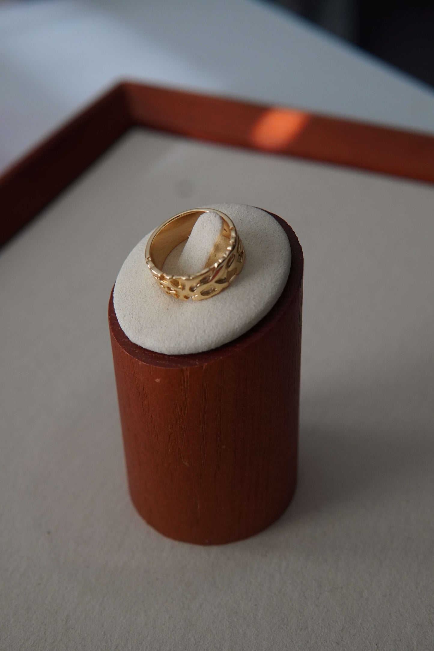 Sterling Silver Textured Ring