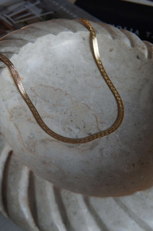 Snake Necklace Sterling Silver